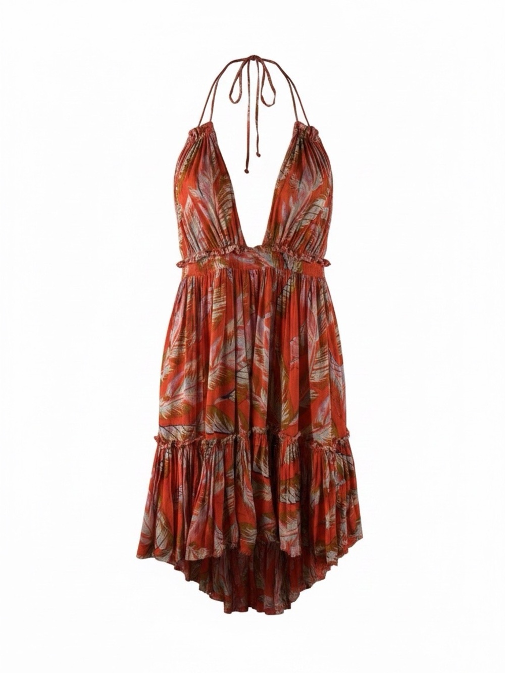 Free People Boho Summer 100 Degree Dress NWT Large